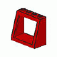 Part 2352 Red Windscreen 2 x 4 x 3 Frame 